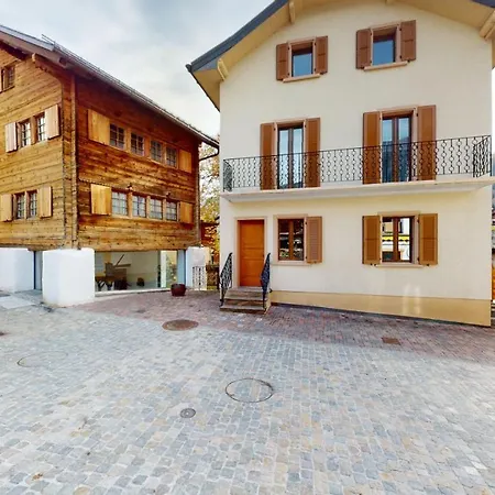 Superb Family In Centre Of The Village Of * Vercorin